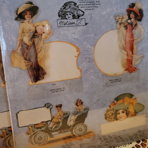 Victorian Place Cards - Picture 1 of 2